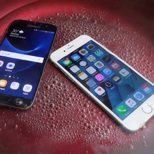 Apple, Samsung, Samsung Galaxy, Android, iOS, смартфон, Samsung Galaxy S7: что будет со смартфоном, если его сварить?